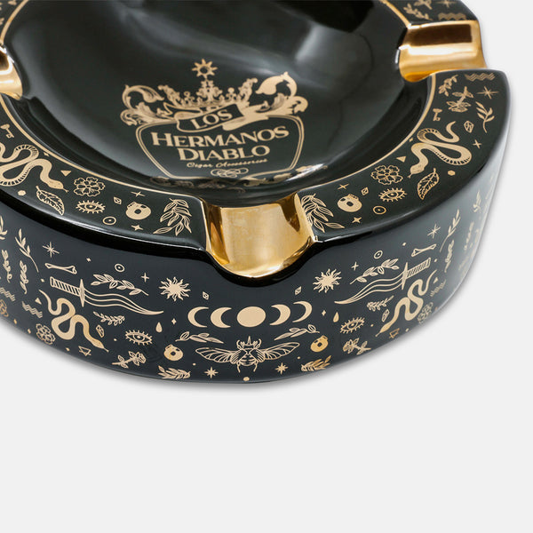 Los Hermanos Diablo Mystique round Ashtray – Sigarx