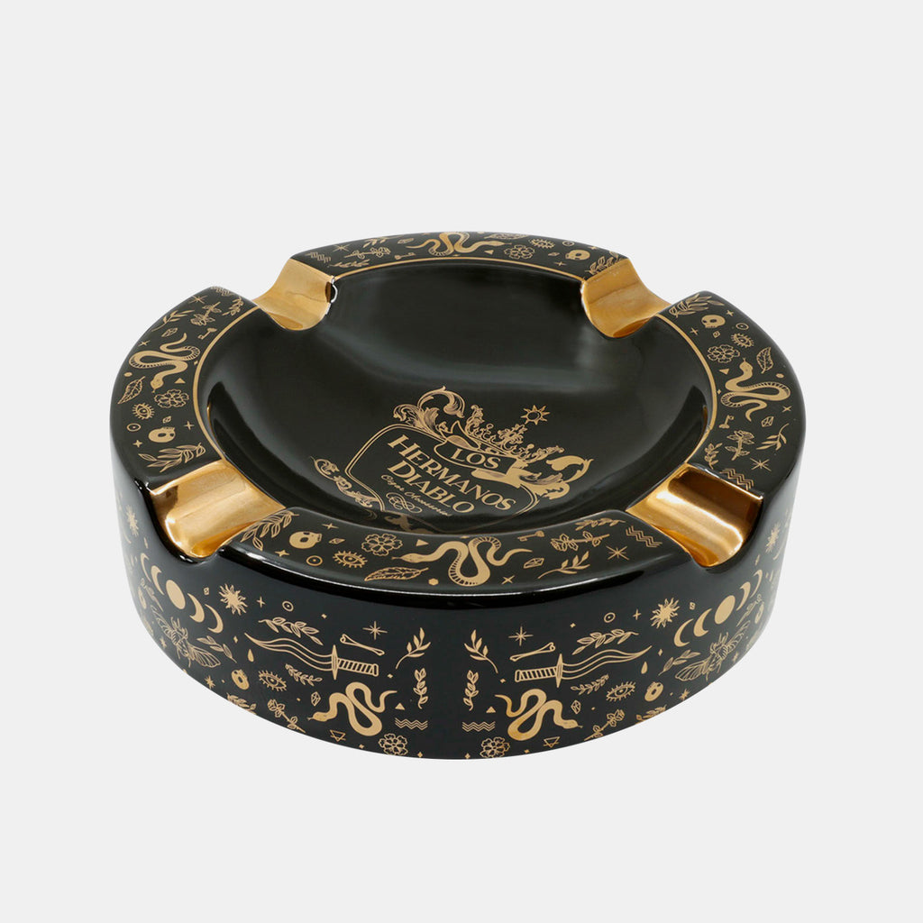 Los Hermanos Diablo Mystique round Ashtray – Sigarx