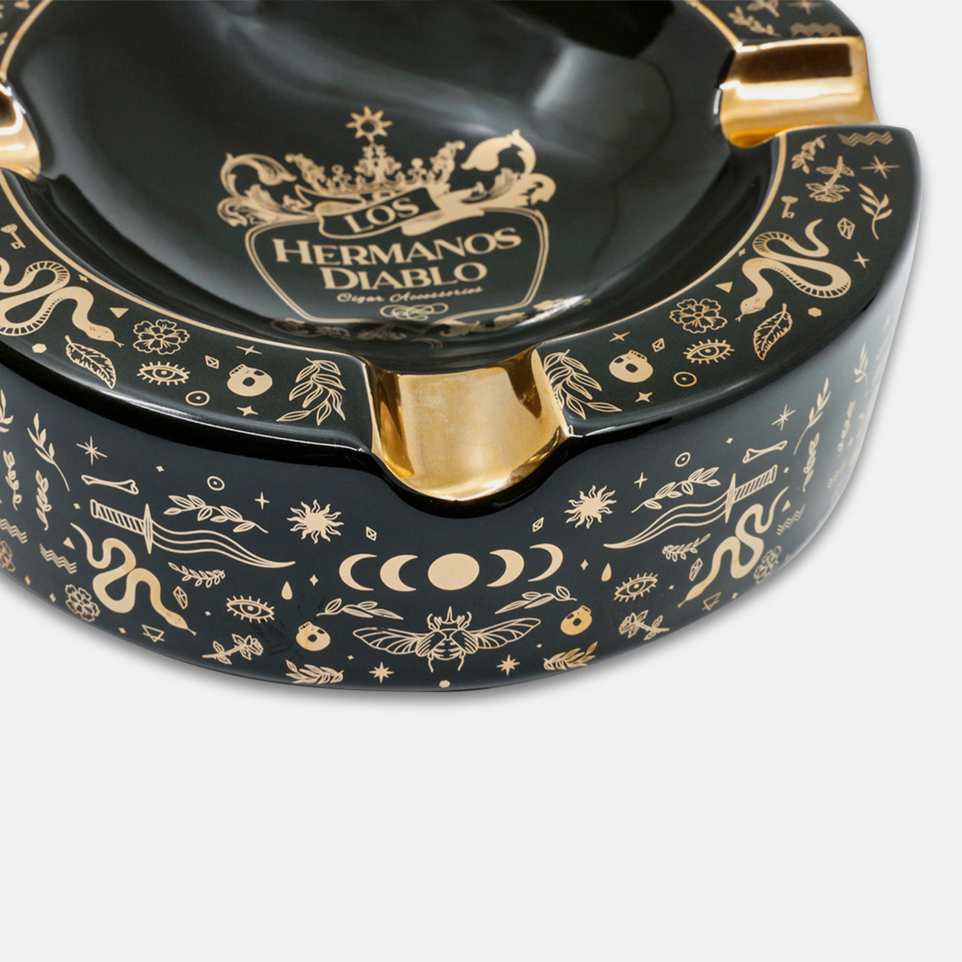 Mystique Luxury Ceramic Cigar Ashtray by Los Hermanos Diablo